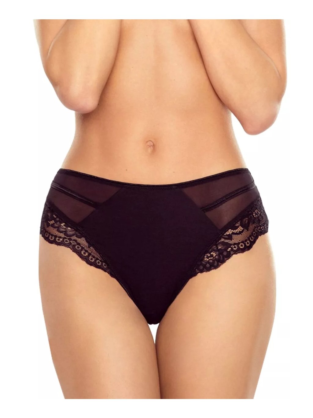 Dámské klasické kalhotky Ruby 5035 – Pohodlí & Styl (Barva/Velikost <img KodProduktu="435035H">černá / XS/S)