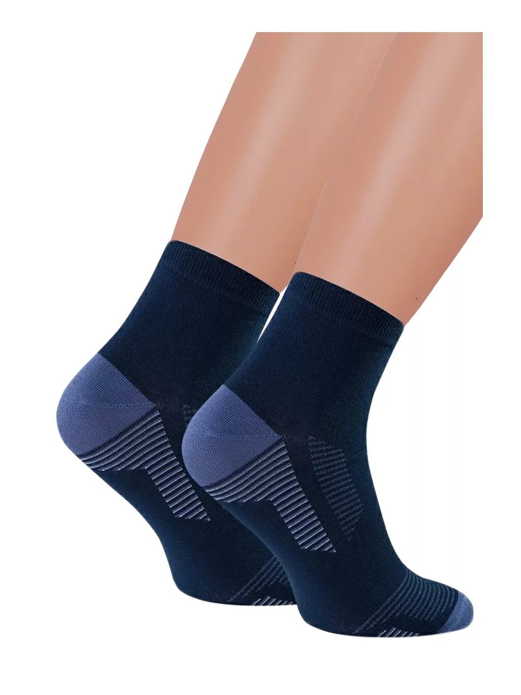 Pánské sportovní kotníkové ponožky 054/344 STEVEN – Styl & pohodlí (Barva/Velikost <img KodProduktu="18054344H">granát (modrá) / 41/43)