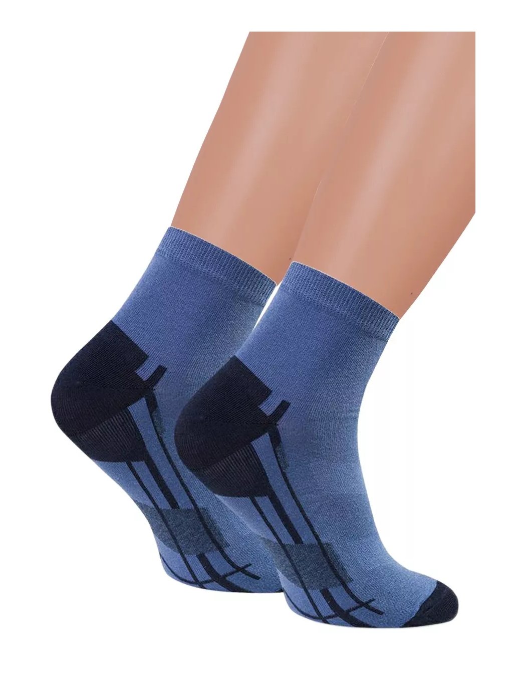 Pánské kotníkové ponožky STEVEN – Styl & pohodlí (Barva/Velikost <img KodProduktu="18054333H">jeans / 44/46)