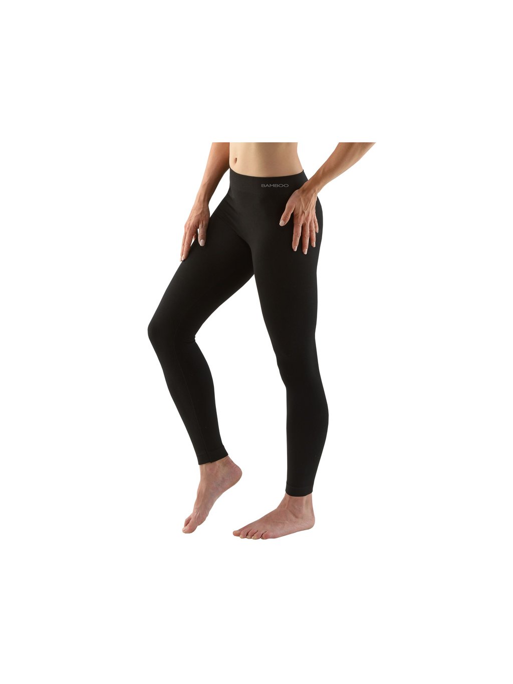 Výhodné balení 5 kusů - Bambusové legíny dlouhé 95031P (Barva/Velikost <img KodProduktu="95031P">tm. šedá / L/XL)