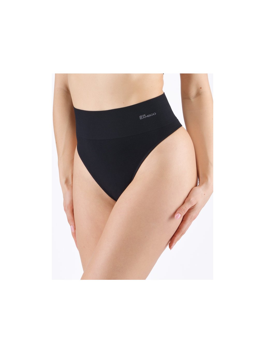 Výhodné balení 5 kusů - Tanga klasická se širokým bokem 05015P (Barva/Velikost <img KodProduktu="05015P">černá / L/XL)