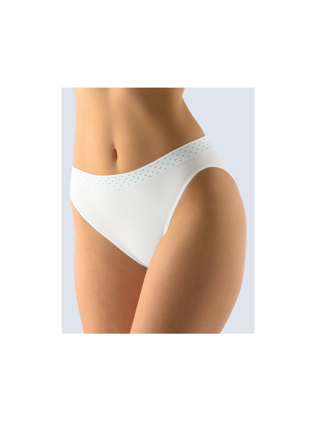 Klasické kalhotky bambus 00033P (Barva/Velikost <img KodProduktu="00033P">purpurová, bílá / S/M)