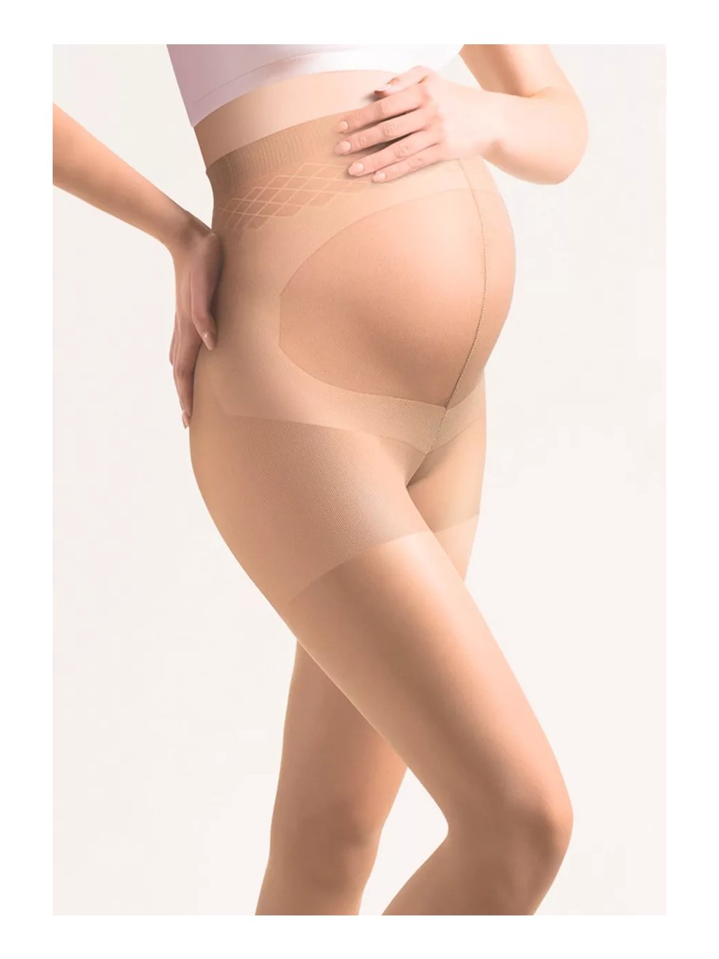 MAMA 109 dámské punčochové kalhoty pro těhotné 40 DEN GABRIELLA (Barva/Velikost <img KodProduktu="310109H">beige (j.bez) / M/L)