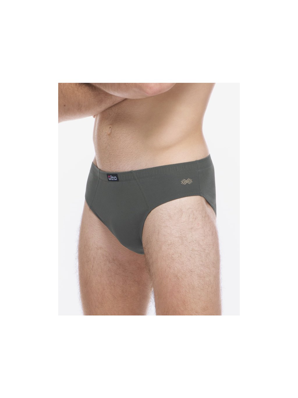 Slipy nadměrné 71138P (Barva/Velikost <img KodProduktu="71138P">tm. šedá, šedohnědá / 3XL/4XL)