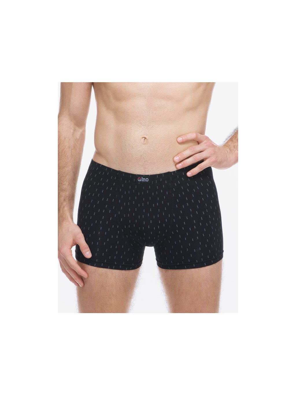 Boxerky kratší nohavička 73137P (Barva/Velikost <img KodProduktu="73137P">lékořice, akvamarín / XL/XXL)