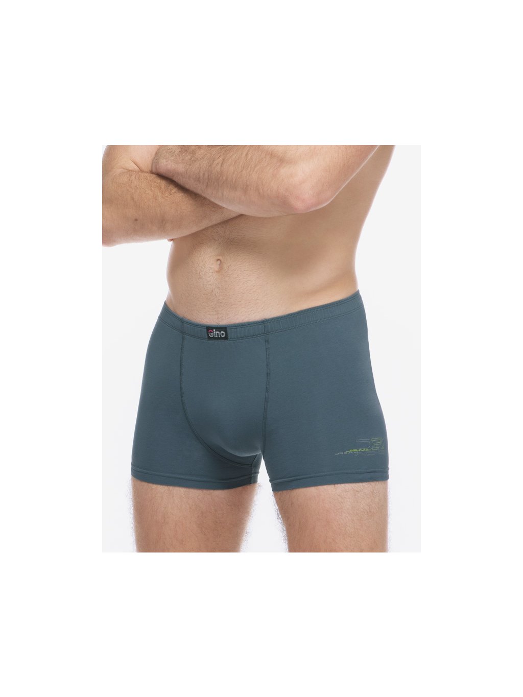 Výhodné balení 5 kusů - Boxerky kratší nohavička 73134P (Barva/Velikost <img KodProduktu="73134P">tm. šedá, hrášková / XL/XXL)