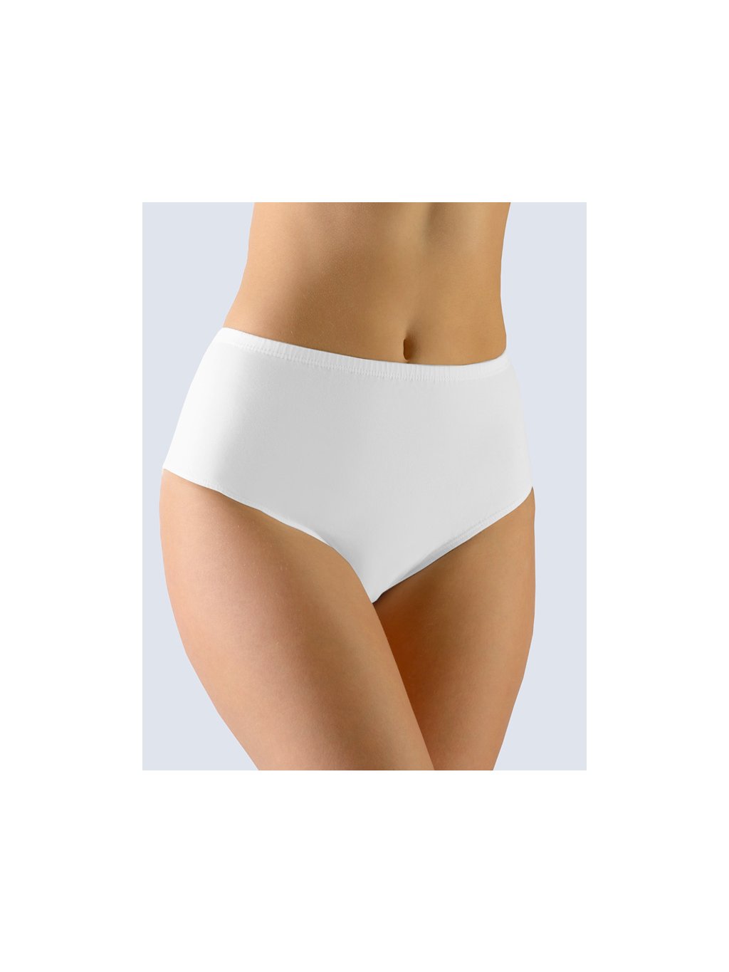 Kalhotky klasické v nadměrných velikostech 11071P (Barva/Velikost <img KodProduktu="11071P">bílá / 4XL/5XL)