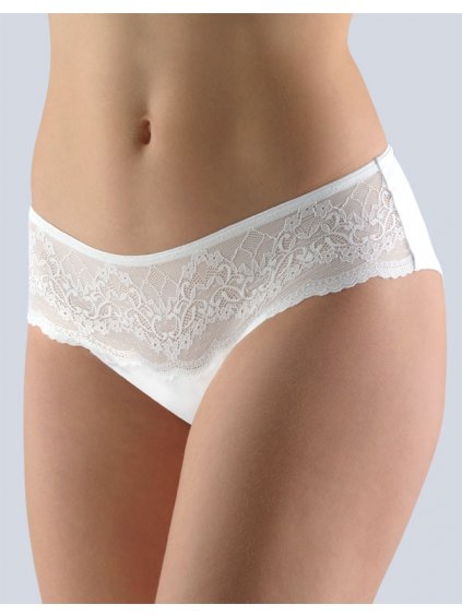 Francouzské krajkové kalhotky 14127P (Barva/Velikost <img KodProduktu="14127P">bílá / L/XL)