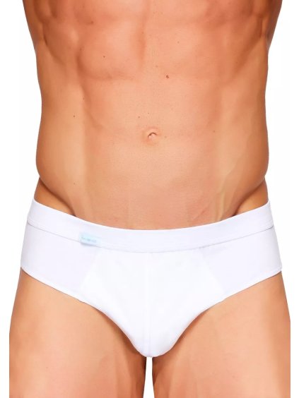 Pánské jednobarevné slipy Amante Fabio (Barva/Velikost <img KodProduktu="2101142002H">bílá / XL/XXL)
