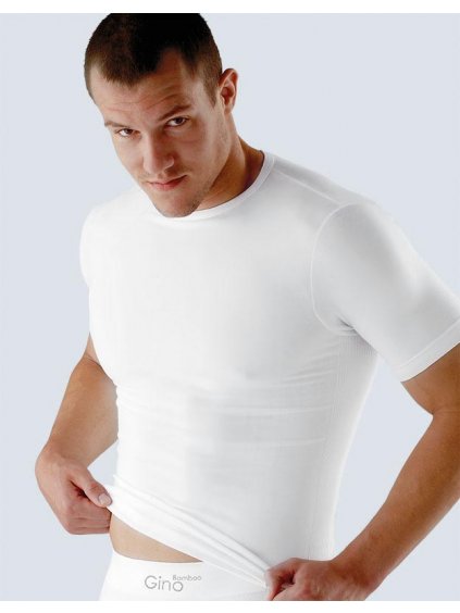 Pánské triko krátký rukáv - bezešvé 58003P (Barva/Velikost <img KodProduktu="58003P">černá / XL/XXL)