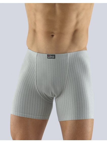 Boxerky s delší nohavičkou 74124P (Barva/Velikost <img KodProduktu="74124P">sv. šedá, šedá / M/L)