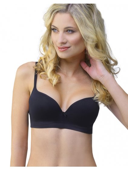 Bezešvá push-up bambusová podprsenka s kosticí 07017P (Barva/Velikost <img KodProduktu="07017P">bílá / 75B)