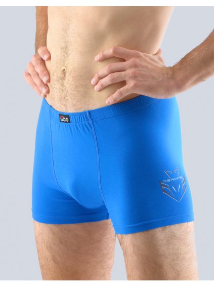 Boxerky s kratší nohavičkou 73110P (Barva/Velikost <img KodProduktu="73110P">tyrkysová, lékořice / M/L)