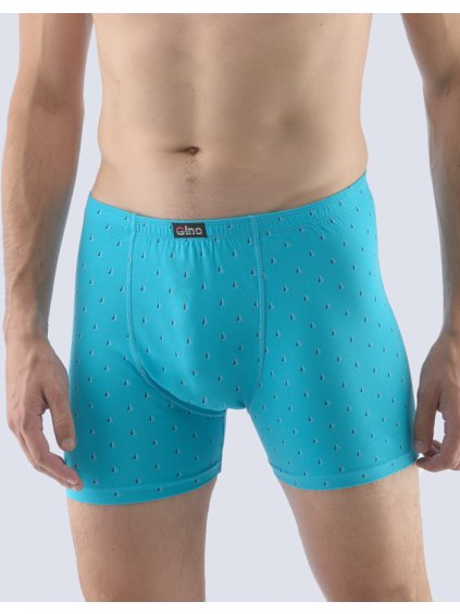 Boxerky s delší nohavičkou 74138P (Barva/Velikost <img KodProduktu="74138P">tyrkysová, lékořice / XXL/3XL)
