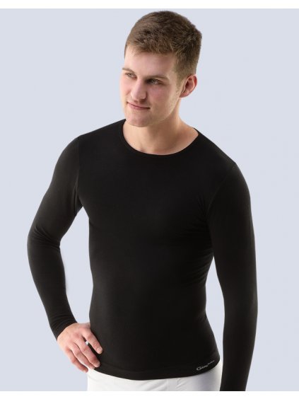 Triko dlouhý rukáv - bezešvé 58004P (Barva/Velikost <img KodProduktu="58004P">černá / XL/XXL)