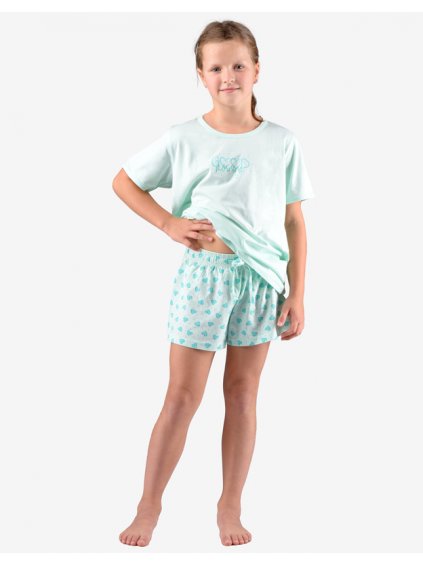 Pyžamo krátké dívčí 29008P (Barva/Velikost <img KodProduktu="29008P">cukrová, fruktóza / 152/158)