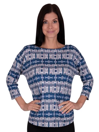 Dámská halenka Stella H2 HTX01518 Babell (Barva/Velikost <img KodProduktu="350015htx18H">granát (modrá) / XL/XXL)