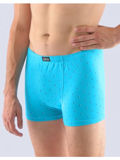 Boxerky s kratší nohavičkou 73108P (Barva/Velikost <img KodProduktu="73108P">tyrkysová, lékořice / M/L)