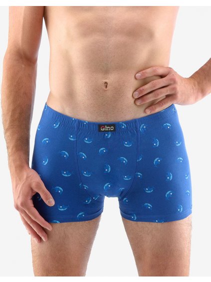 Boxerky s kratší nohavičkou 73121P (Barva/Velikost <img KodProduktu="73121P">lékořice, měsíc / S/M)