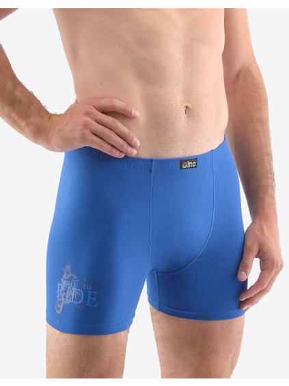 Boxerky s delší nohavičkou 74145P (Barva/Velikost <img KodProduktu="74145P">šedá, tm. šedá / S/M)