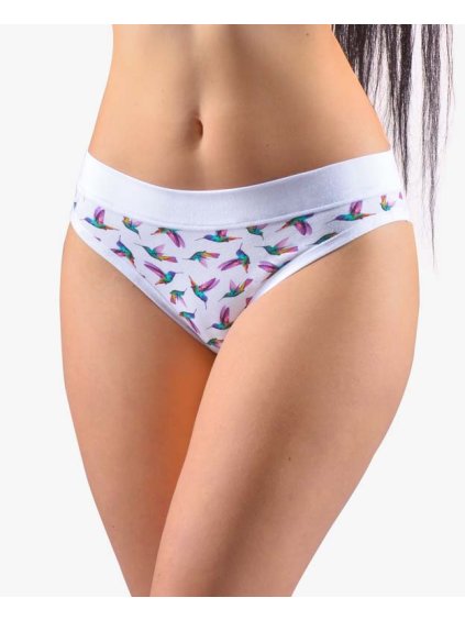 Výhodné balení 5 kusů - Kalhotky klasické s úzkým bokem Disco 17 10273P (Barva/Velikost <img KodProduktu="10273P">černá, fialová / L/XL)