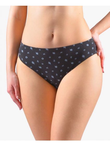 Výhodné balení 5 kusů - Kalhotky klasické 10281P (Barva/Velikost <img KodProduktu="10281P">černá, sv. modrá / XL/XXL)