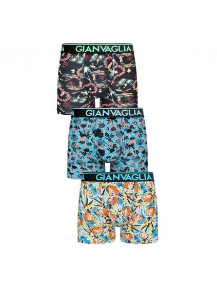 3-PACK Pánské boxerky Gianvaglia 5502