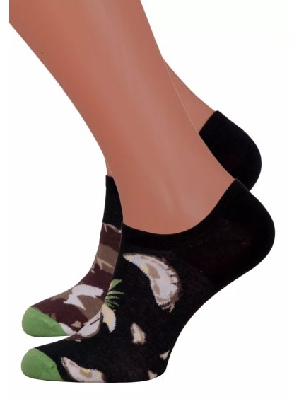 Dámské nízké ponožky 016 MORE (Barva/Velikost <img KodProduktu="17005016H">černá / 39/42)