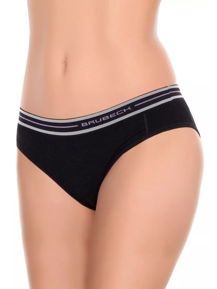 Dámské kalhotky Active Wool HI10190W BRUBECK (Barva/Velikost <img KodProduktu="2310190hiH">černá / XS/S)