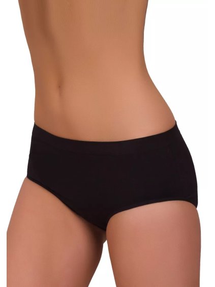 Dámské vyšší bezešvé kalhotky vzor 06-23 Hanna Style (Barva/Velikost <img KodProduktu="2806023H">bílá / S/M)