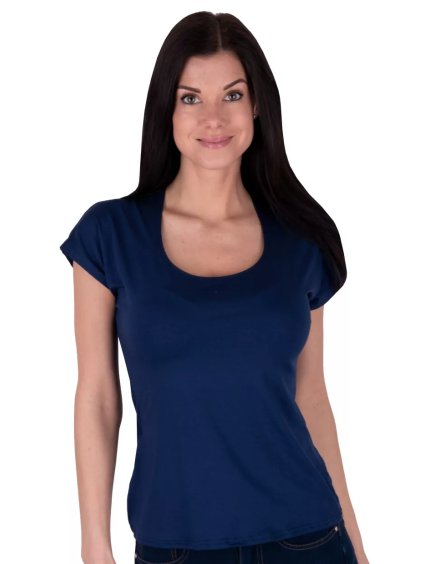 Dámské jednobarevné tričko Inea Edition II Babell (Barva/Velikost <img KodProduktu="35146038bH">vínová světlá / XL/XXL)