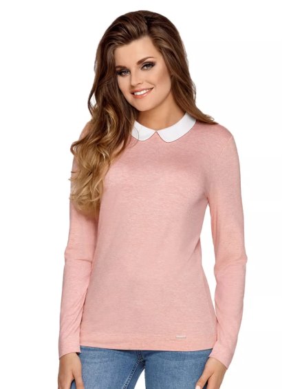 Dámská halenka Shirley se vzorem melíru Babell (Barva/Velikost <img KodProduktu="35148025H">šedá melír / L/XL)