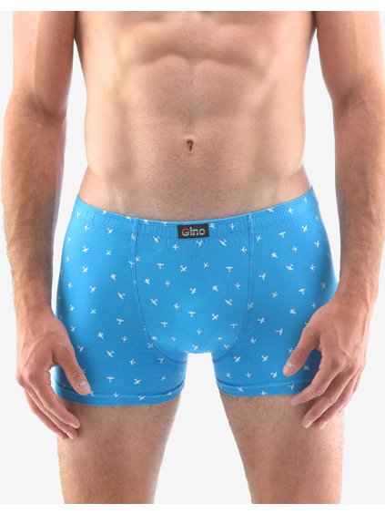 Výhodné balení 5 kusů - Boxerky s kratší nohavičkou 73114P (Barva/Velikost <img KodProduktu="73114P">azurová, bílá / XL/XXL)
