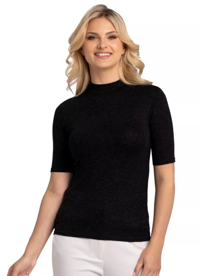 Dámské jednobarevné tričko Edith Babell (Barva/Velikost <img KodProduktu="35146003H">zelená lahvová / XL/XXL)