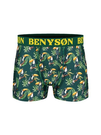 Pánské boxerky Zvířátka a Ovoce Benyson 7121 (Barva/Velikost <img KodProduktu="7121-Holland"> modrá ananas / S/M)