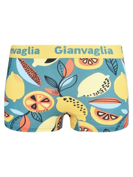 Dámské boxerky Dobroty 8805 Gianvaglia (Barva/Velikost <img KodProduktu="8805-Holland">ananas azurová / S/M)