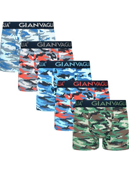 5-PACK Pánských boxerek Maskáč GVG-5077 (Barva/Velikost <img KodProduktu="5077-Holland">Mix viz foto / S/M)