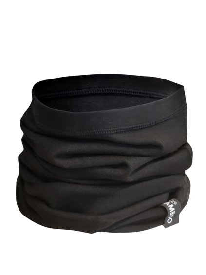 Nákrčník z bambusového vlákna 92007P (Barva/Velikost <img KodProduktu="92007P">černá / L/XL)