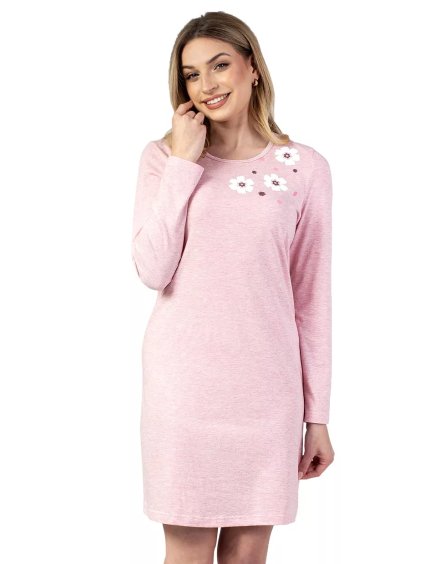 Dámská noční košile 141/41 Regina (Barva/Velikost <img KodProduktu="3814141H">růžová (pink) / 3XL)