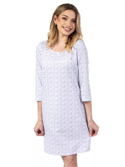 Dámská noční košile 143/41 Regina (Barva/Velikost <img KodProduktu="3814341H">šedá / M)