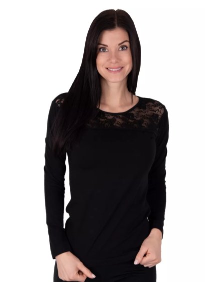 Dámské tričko 1026 RISVEGLIA (Barva/Velikost <img KodProduktu="271026H">černá / XL/XXL)