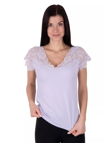 Dámské tričko 1030 lila Risveglia (Barva/Velikost <img KodProduktu="27103045H">lila (fialová) / XS/S)