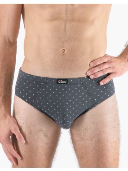 Výhodné balení 5 kusů - Slipy se širším bokem 71132P (Barva/Velikost <img KodProduktu="71132P">tm. šedá, aqua / XL/XXL)