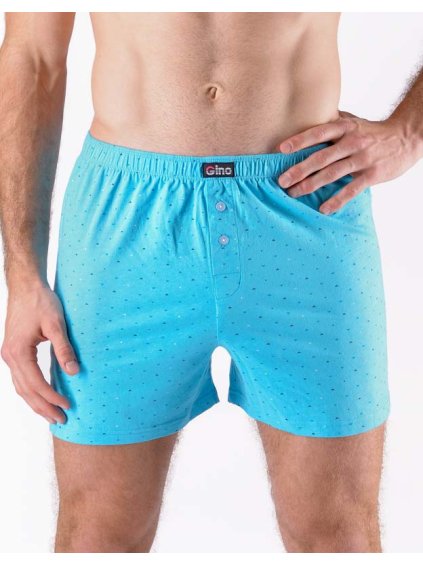 Výhodné balení 5 kusů - Trenky volné 75204P (Barva/Velikost <img KodProduktu="75204P">sv. tyrkysová, azurová / L/XL)