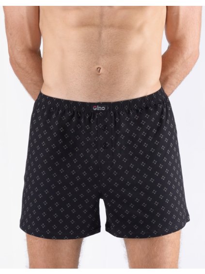 Výhodné balení 5 kusů - Trenky volné nadměrné 75211P (Barva/Velikost <img KodProduktu="75211P">černá, šedá / XXL/3XL)