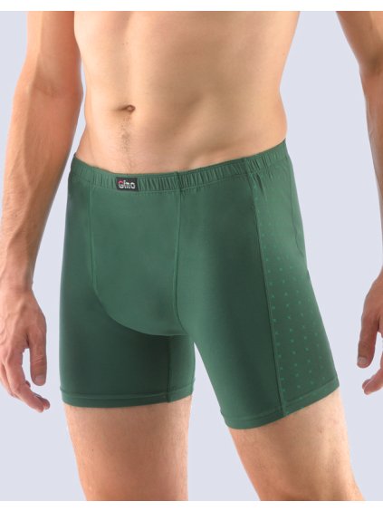 Boxerky s delší nohavičkou bez zadních švů 74135P (Barva/Velikost <img KodProduktu="74135P">lahvová, vltavín / XXL/3XL)