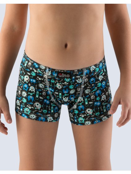 Boxerky delší nohavička chlapecké 23001P (Barva/Velikost <img KodProduktu="23001P">černá, atlantic / 128/134)