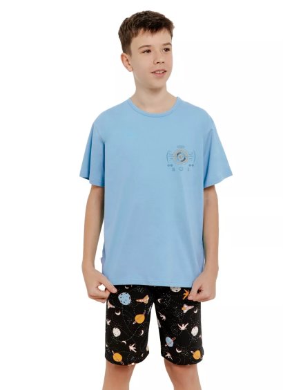 Chlapecké pyžamo Spencer 3403 TARO – Styl & pohodlí (Barva/Velikost <img KodProduktu="04340351H">modrá světlá / 146)
