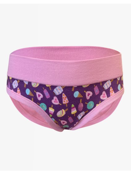 Kalhotky klasické dívčí 20026P (Barva/Velikost <img KodProduktu="20026P">peprmint, levandulová / 152/158)