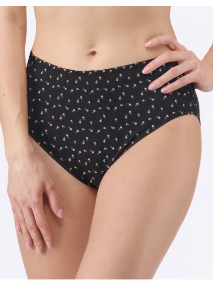 Výhodné balení 5 kusů - Kalhotky klasické v nadměrných velikostech 11091P (Barva/Velikost <img KodProduktu="11091P">černá, žlutozelená / 4XL/5XL)